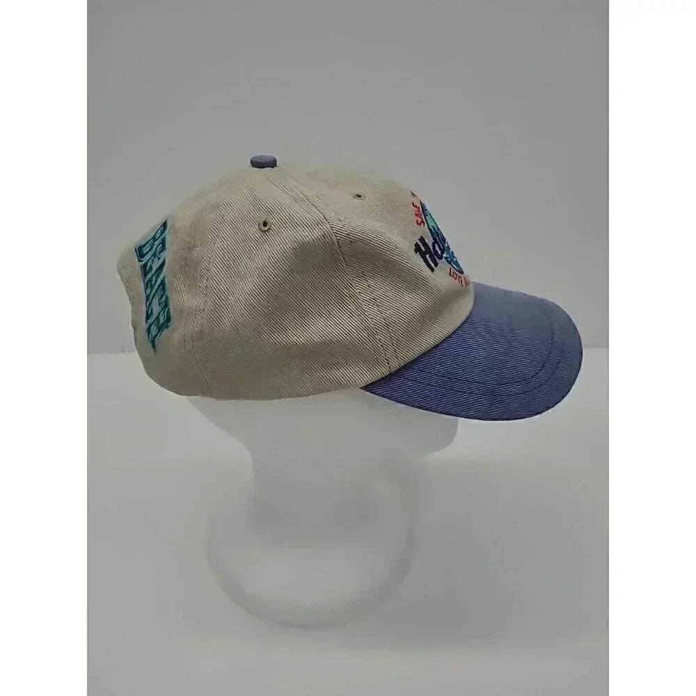 Vintage Hard Rock Hat Myrtle Beach Embroidered Made In USA Snap Back - Picture 2 of 7